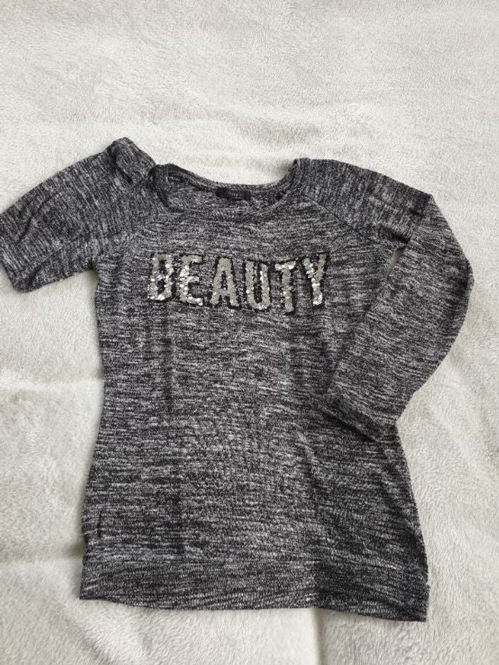 T-shirt manches 3/4 fille 14 ans