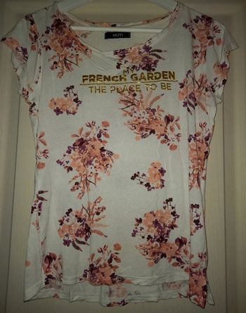 Tee shirt fleuris