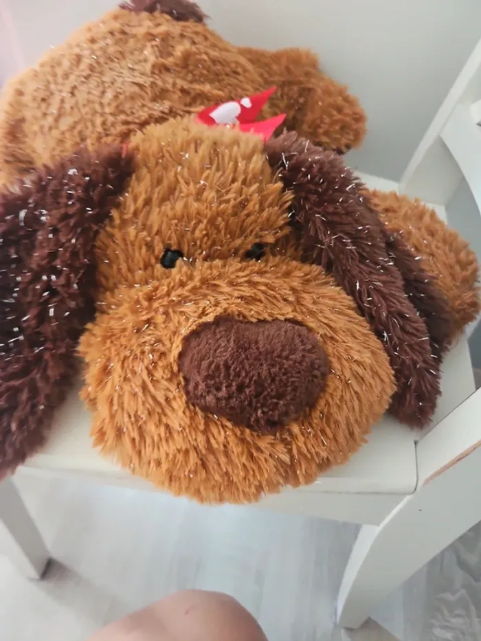 Grosse peluche chien - photo numéro 2