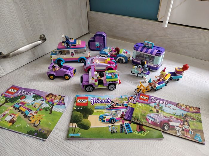 Gros lot véhicules lego friends