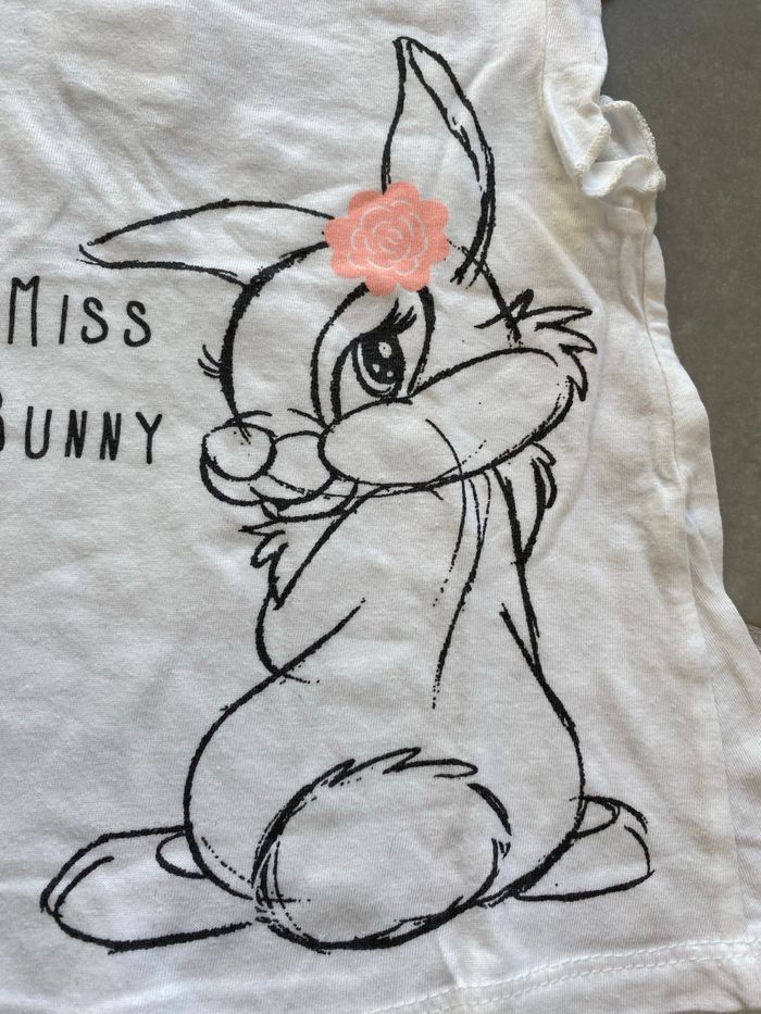 Tee shirt Miss Bunny Pan Pan Neuf 24 mois - photo numéro 10