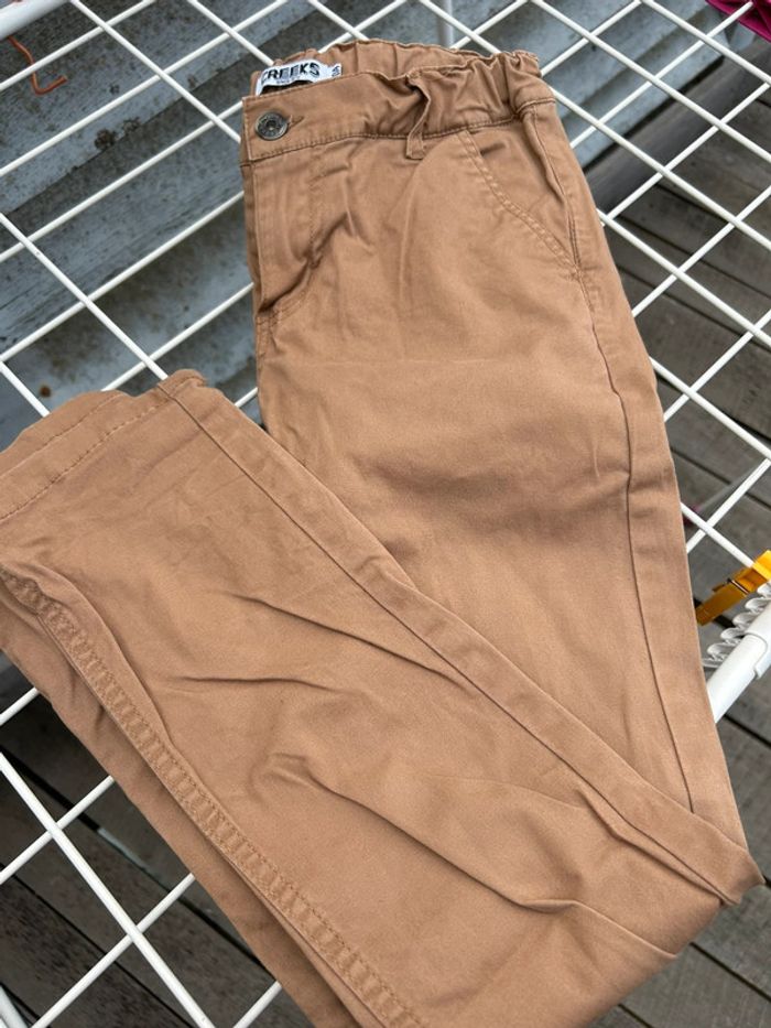 Pantalon beige Creeks 10 ans - photo numéro 2