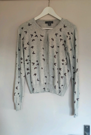 Primark cardigan gilet gris chiné M