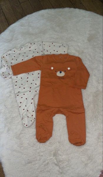 Lots de 2 pyjamas léger 