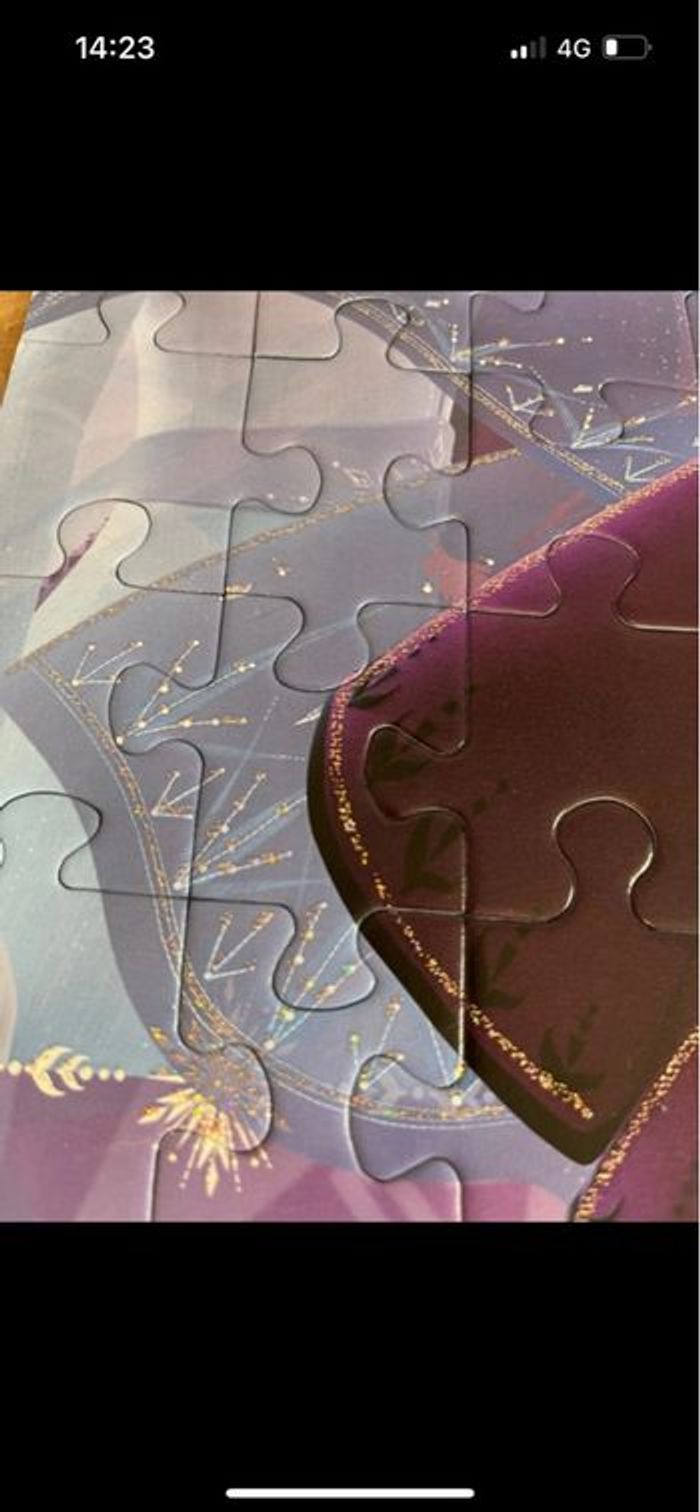 Puzzle scintillant Reine des neiges II - photo numéro 4