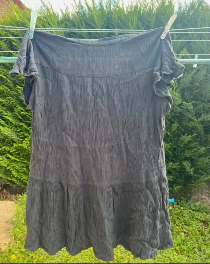 Blouse noire Promod – Taille estimée M – Très bon état - photo numéro 4