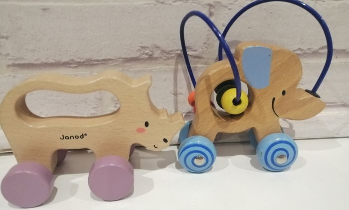 Gros lot jouets en bois éveil de bébé - photo numéro 7