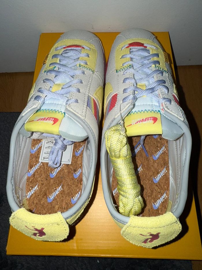 Nike Cortez Union SP Citron givré - photo numéro 8