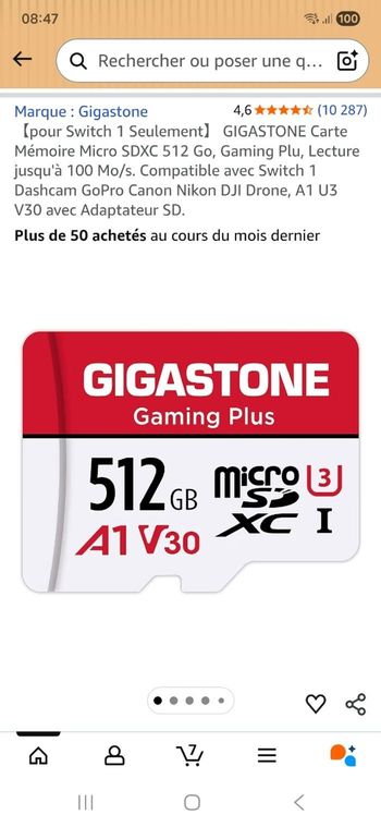 Carte memoire 