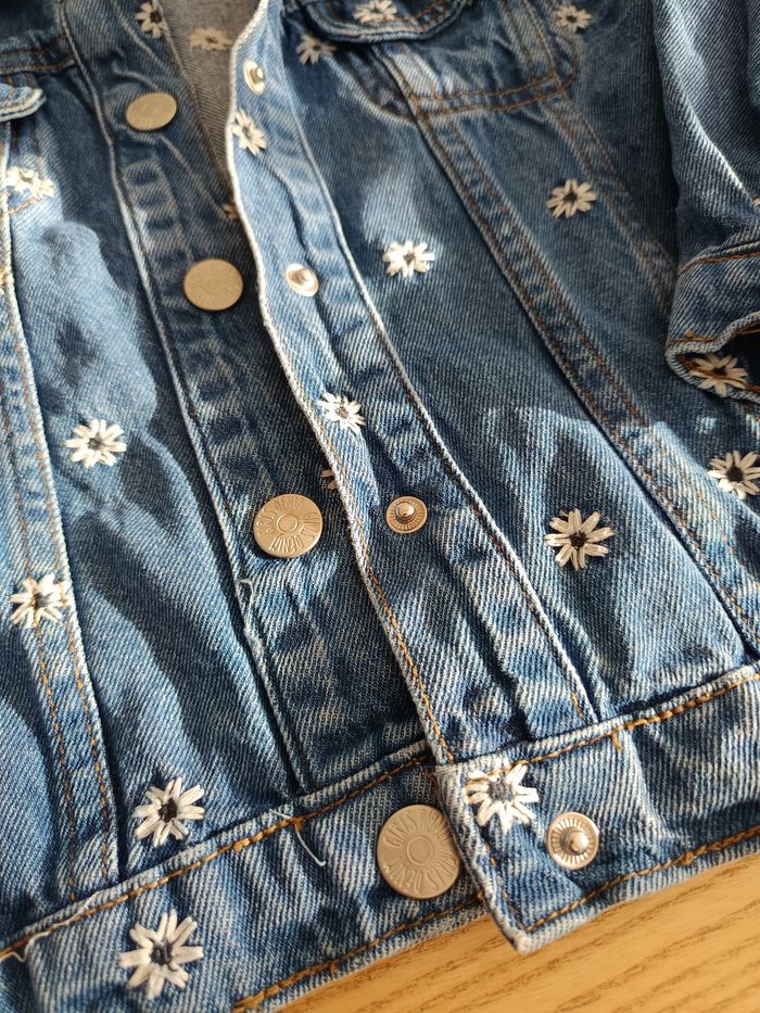 Veste en jeans Zeeman 122/128cm - photo numéro 3