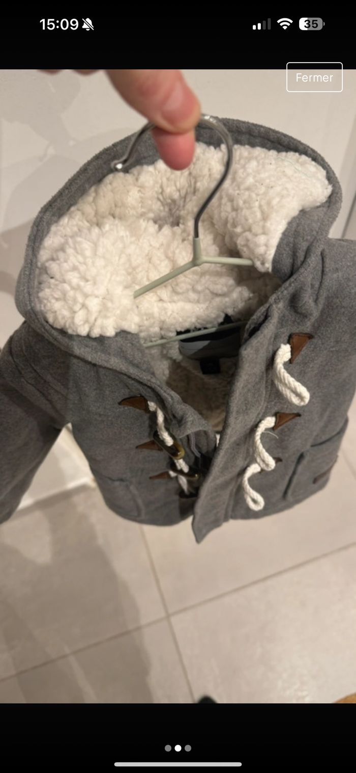 Manteau gris - photo numéro 2