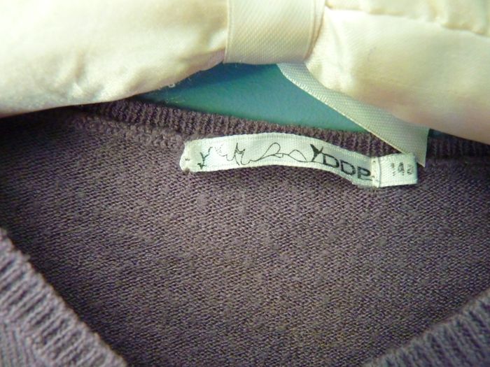 Pull fin Fille 14 ans DDP TBE liberty rock manches longues - photo numéro 3