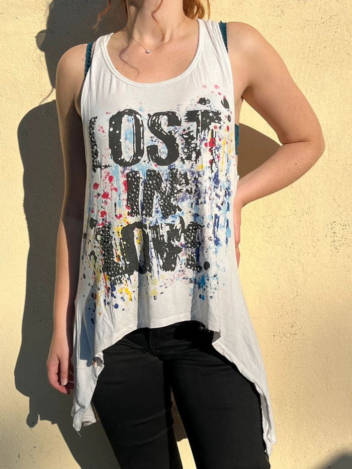 Débardeur asymétrique - Lost in Love - photo numéro 3