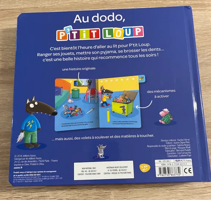 Livre Au dodo P’tit loup - photo numéro 4