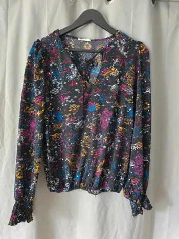 Blouse manches longues
