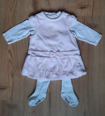 Ensemble robe et tee-shirt Orchestra 1 mois