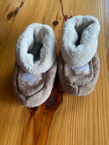 Chausson fourrure hiver neutre