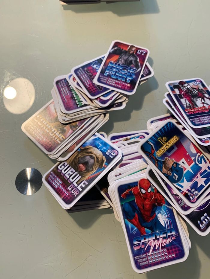 Lot de cartes, Marvel révèle ton pouvoir - photo numéro 2