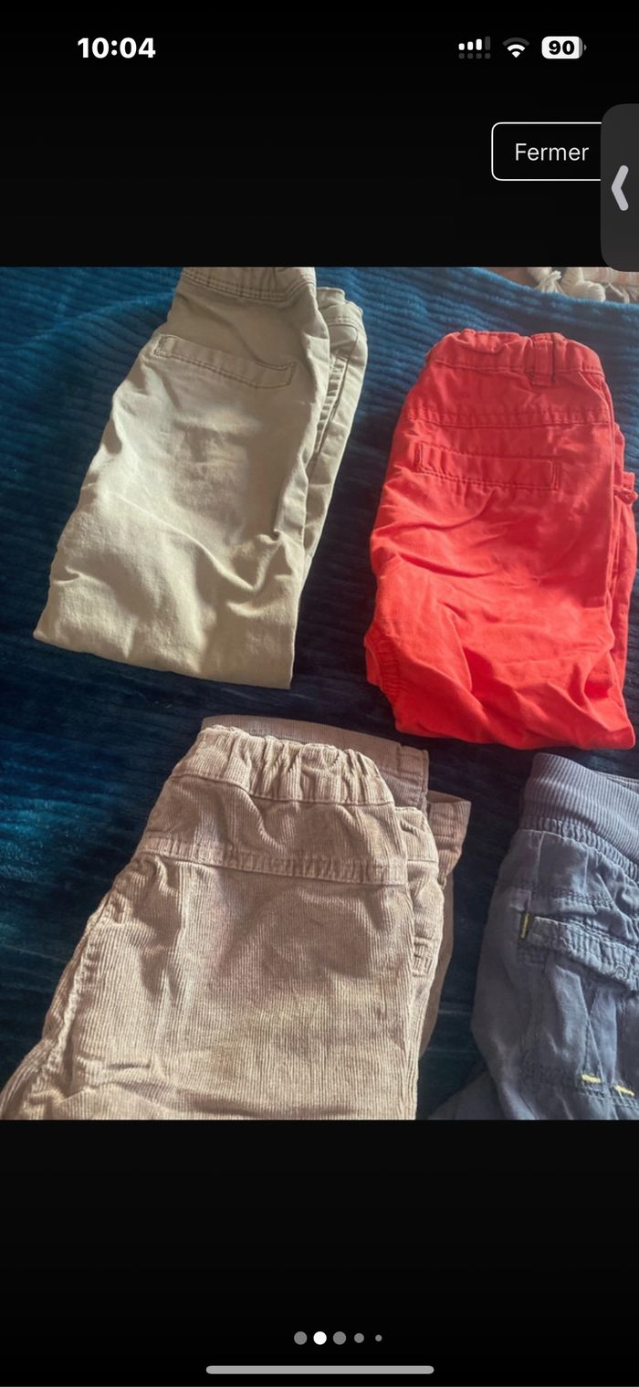 Lot pantalons / jeans - photo numéro 2