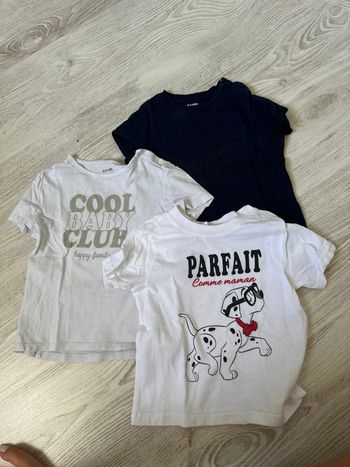 Lots tee-shirts manche courtes