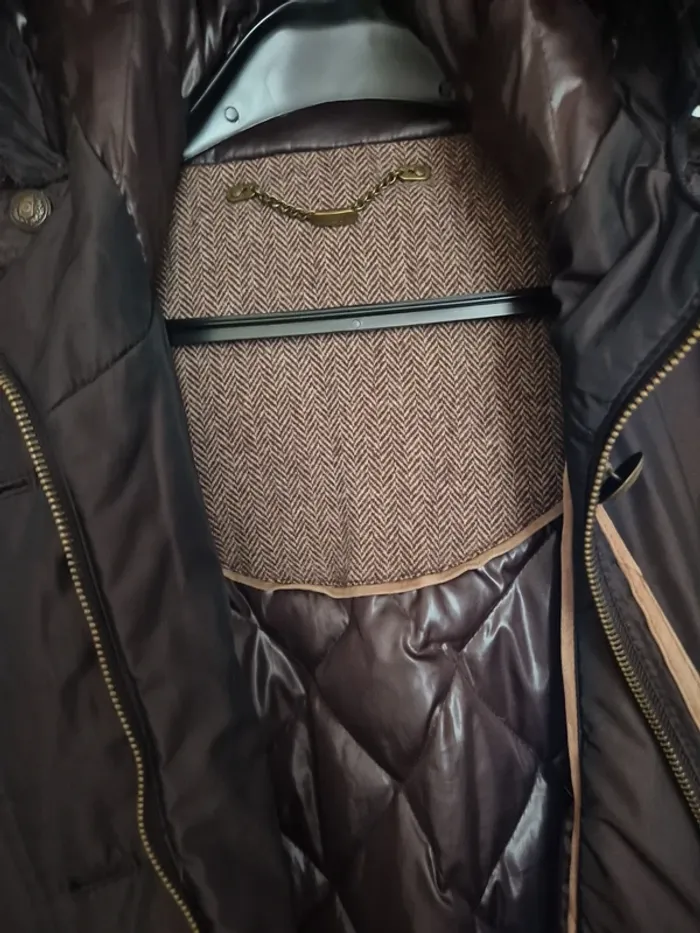 manteau à capuche massimo dutti taille 40 - photo numéro 6