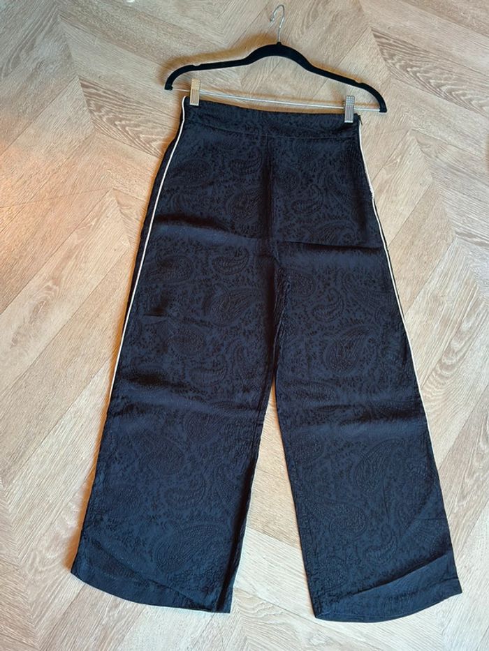 Pantalon large motif cachemire Maje – Taille 34 - photo numéro 2