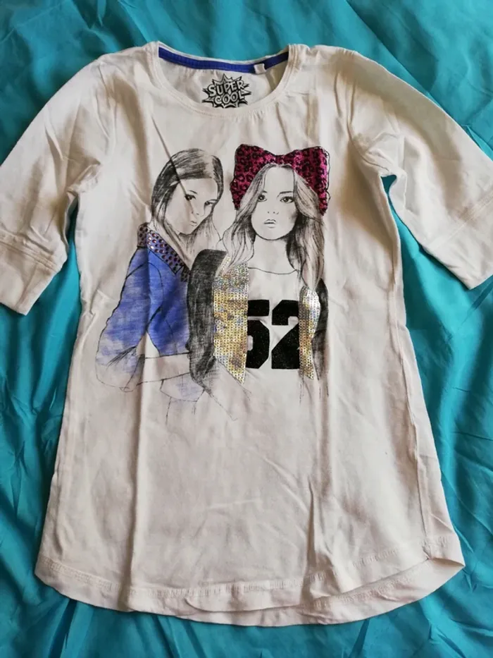 T-shirt manches courtes fille