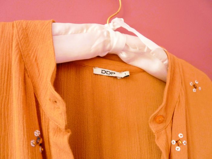 Robe Femme DDP S 36 camel moutarde Neuve collection été style bohème - photo numéro 2