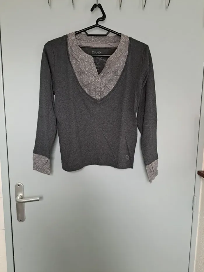 Pull chemisier