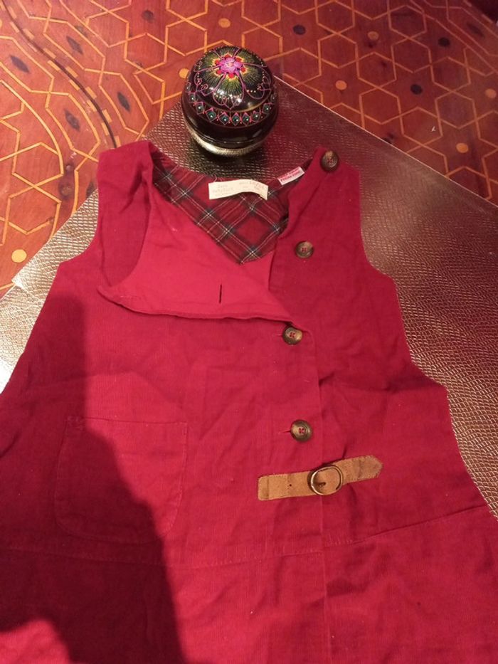 Jolie robe rouge 12 à 18 mois - photo numéro 2