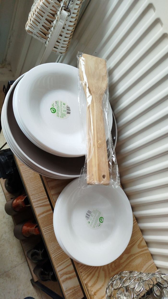 Lot assiette et ustensiles de cuisine 💞 - photo numéro 3