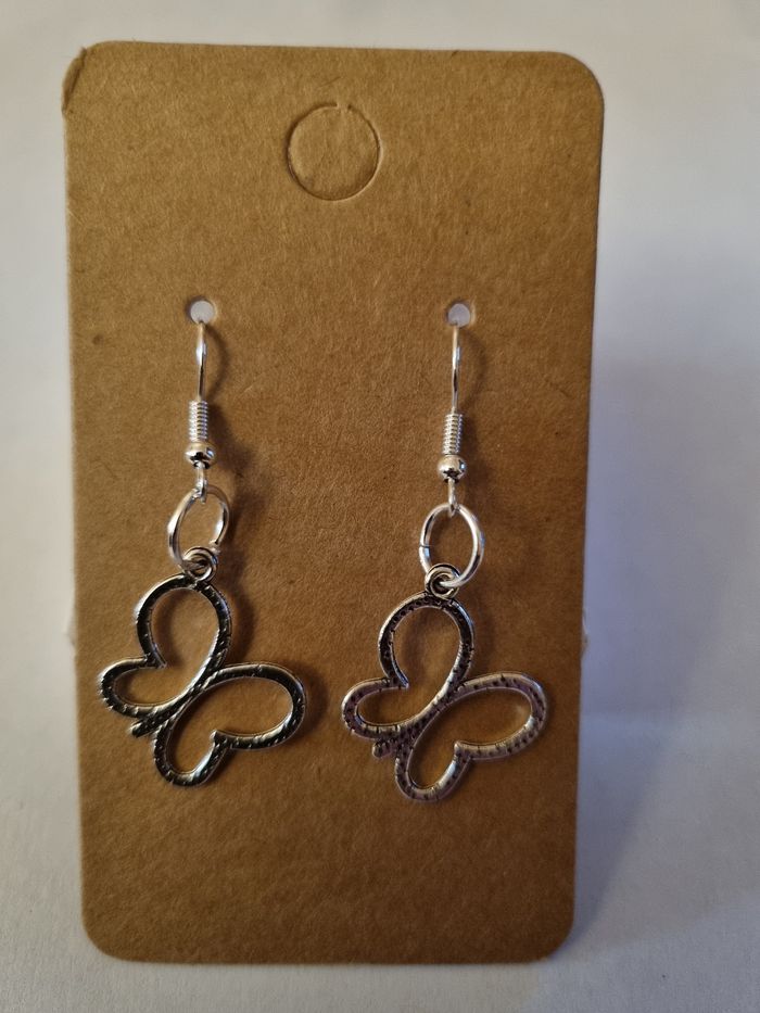 Boucles d'oreilles Papillon - photo numéro 2