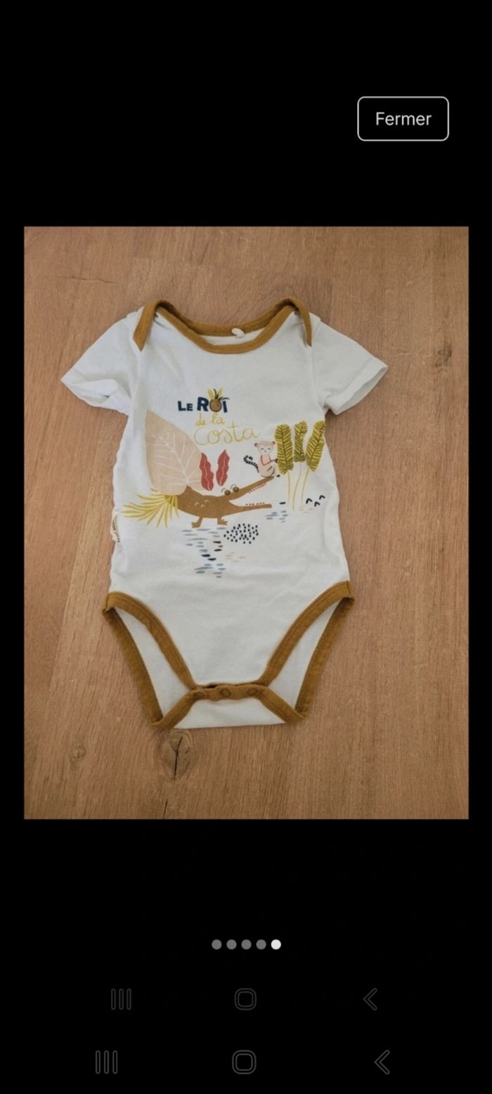 Barboteuse + body - photo numéro 5