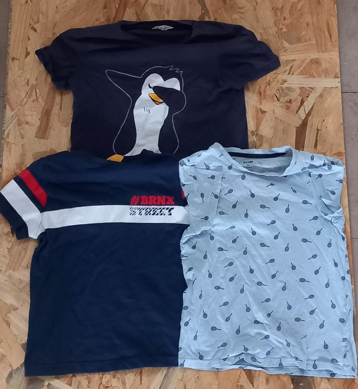 Lot de 3 Tee-Shirts Enfant Taille 8 ans