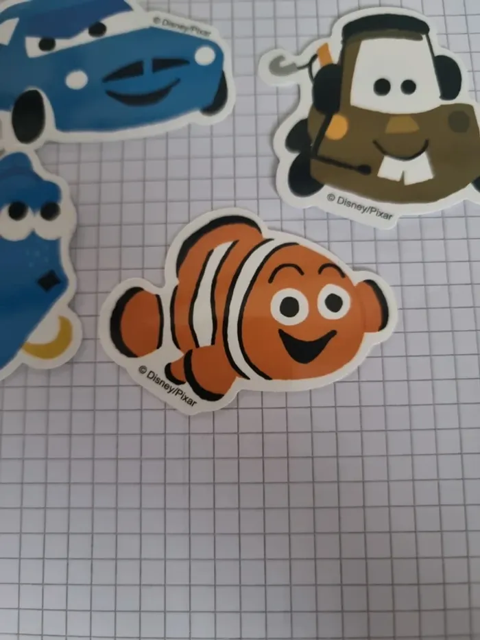 Lot d'autocollants thème pixar (lot E) - photo numéro 3
