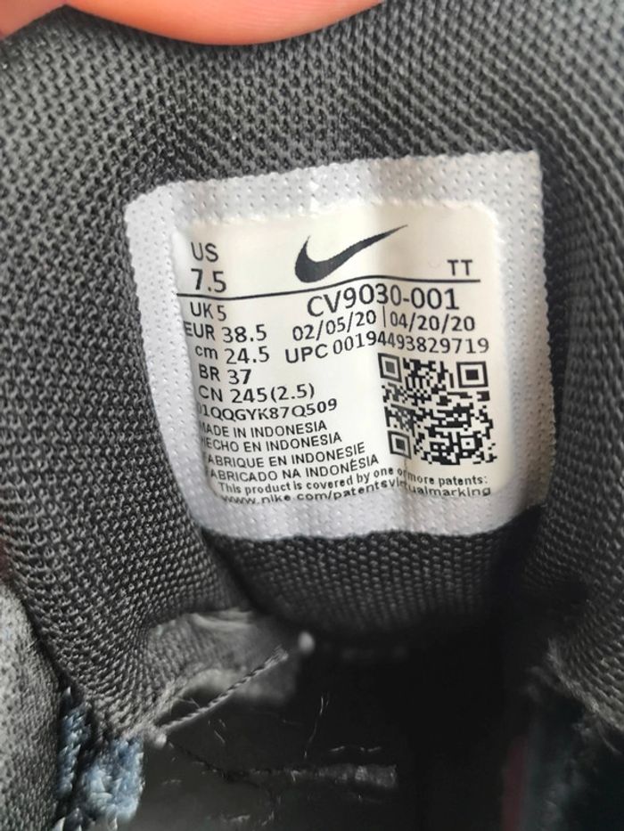 Baskets Nike air max 95 Worldwide black noir pointure 38.5 bon état - photo numéro 11