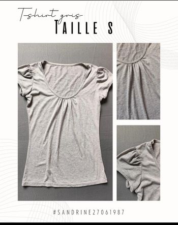 T-shirt gris