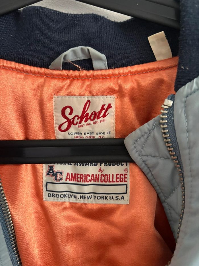 Veste blouson Schott - photo numéro 10