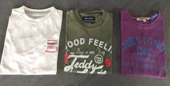 15 € Lot de 3 tee-shirts manches longues 8 ans