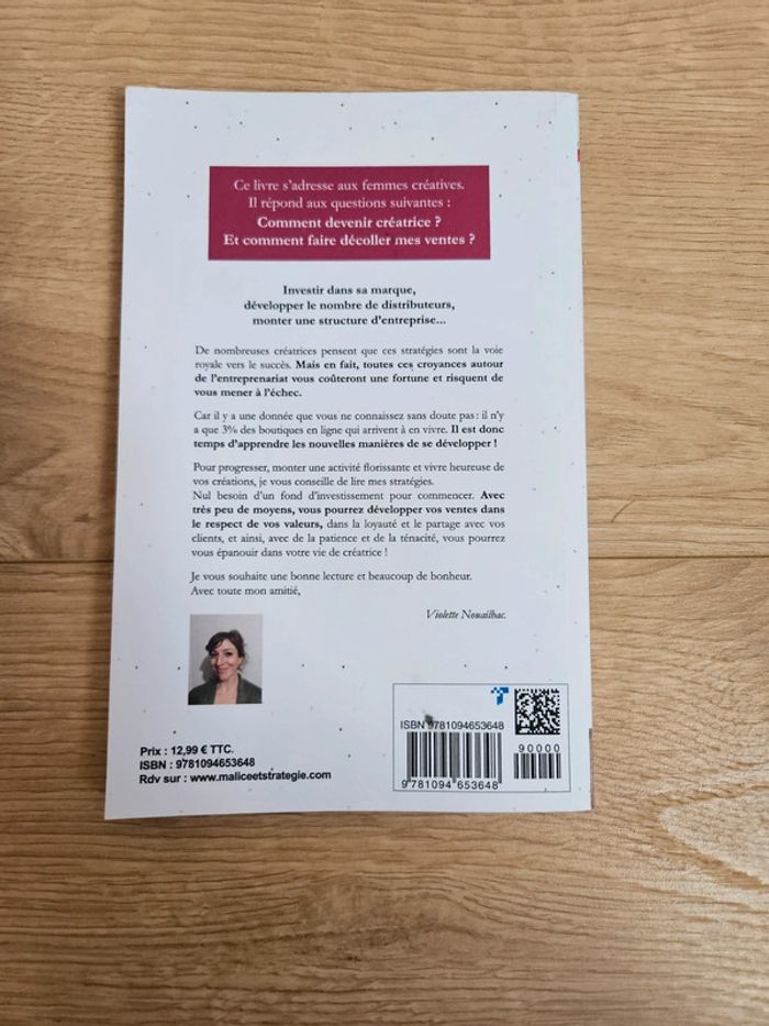 Livre malice et stratégie ! Créatrices, montez votre boutique en ligne - photo numéro 2