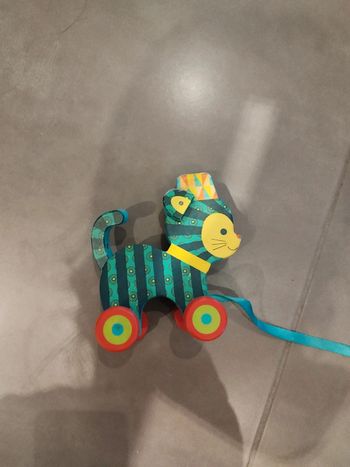 Chat à tirer Djeco