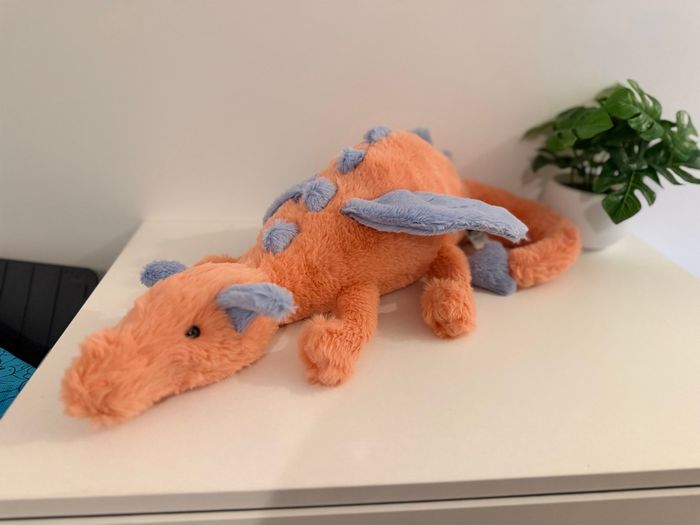 Jellycat Large Persimmon Dragon 🐉