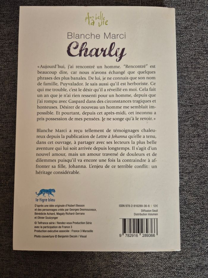 Livre titre Plus belle la vie Charly - photo numéro 2