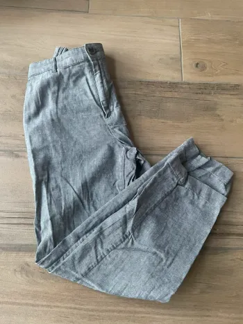 Pantalon en lin Uniqlo