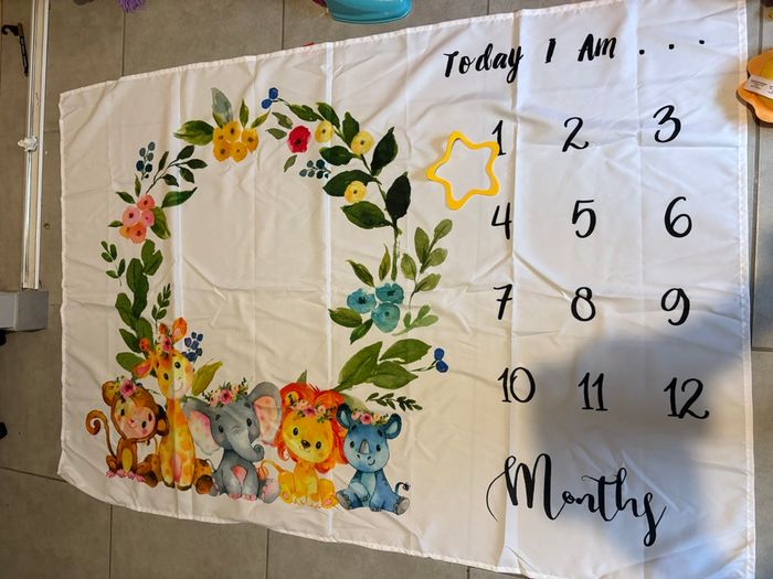 Drap photo âge bébé - photo numéro 2