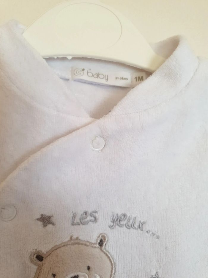 Pyjama 1 mois Baby By Gémo - photo numéro 3