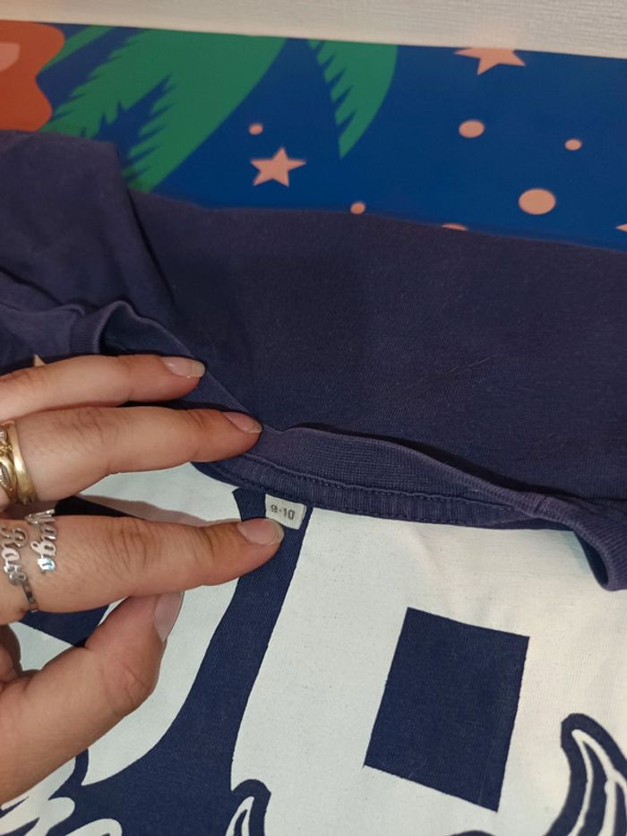 Tee-shirt manche longue 10 ans - photo numéro 2