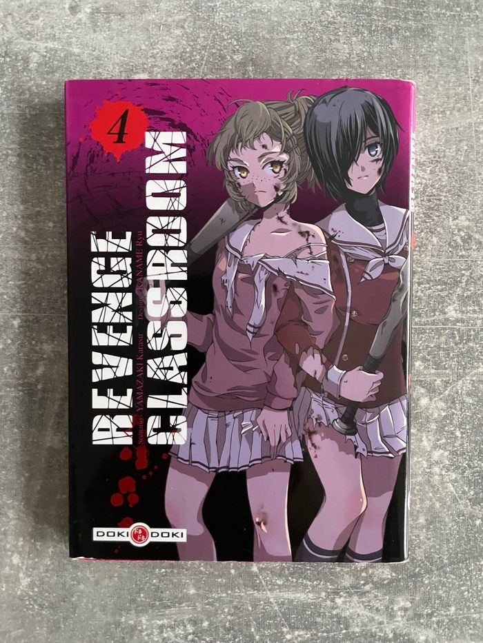 Manga revenge classroom tome 4 en version française.