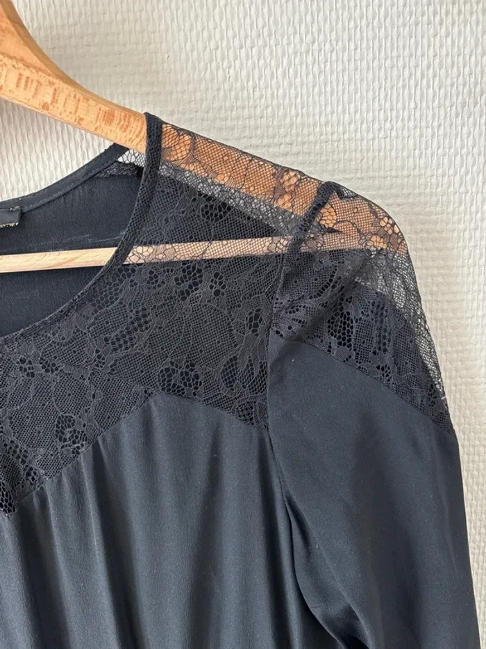Robe Maje Soie et Laine - Taille 2 - photo numéro 3