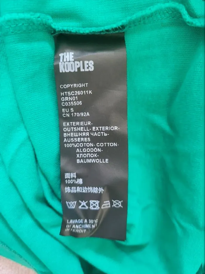 Tee shirt the Kooples coton Taille S Neuf - photo numéro 7